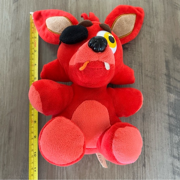FNAF Five Nights At Freddy’s 10” Plush Toy Foxy Pirate Scott Cawthon 2017 - Picture 10 of 12